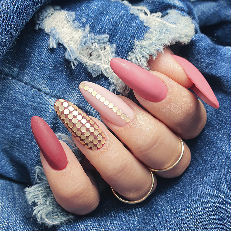 Pink nails – classic experienced once again | Blog Indigo Nails